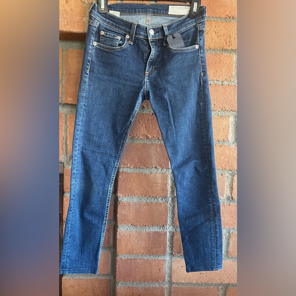 Rag & Bone Nina High Rise Ankle Skinny size 25 NWT